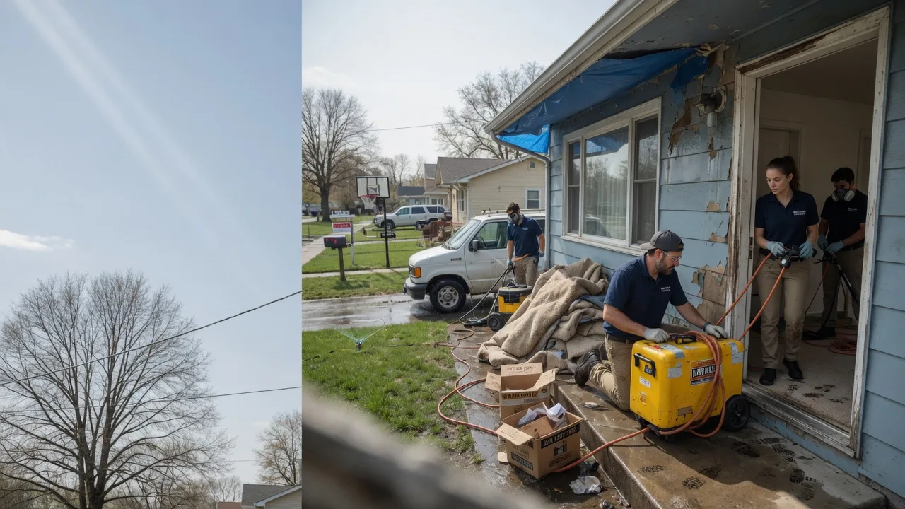 Basement Flood Cleanup in Westchester, IL near me